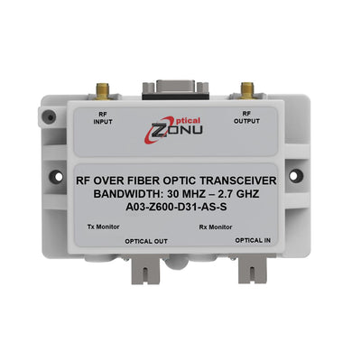 A03-Z600-D31-AS-S by Optical Zonu Corporation - FIBER OPTIC TRANSCEIVER, OZ600 F