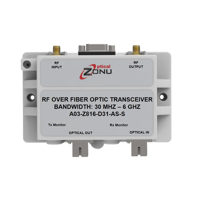 A03-Z816-D31-AS-SL by Optical Zonu Corporation - FIBER OPTIC TRANSCEIVER, OZ800 F