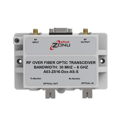 A03-Z816-D57-AS-S by Optical Zonu Corporation - FIBER OPTIC TRANSCEIVER, OZ800 F