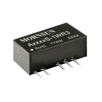 A0309S-1WR3 by Mornsun America, LLC - DC DC CONVERTER +/-9V 1W