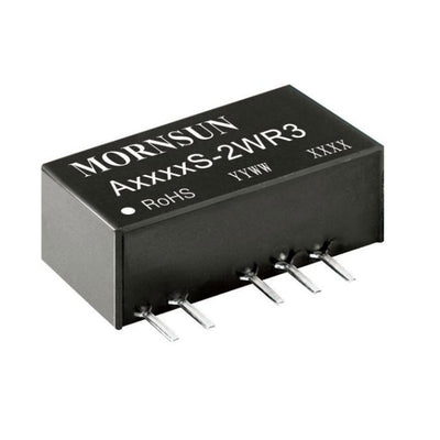 A0505S-2WR3 by Mornsun America, LLC - DC DC CONVERTER +/-5V 2W