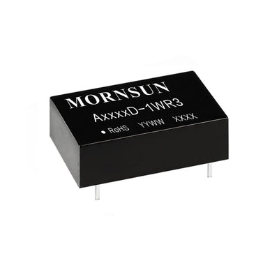 A0509D-1WR3 by Mornsun America, LLC - DC DC CONVERTER +/-9V 1W