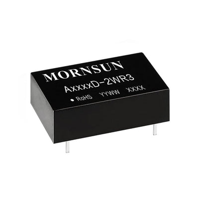 A0509D-2WR3 by Mornsun America, LLC - DC DC CONVERTER +/-9V 2W