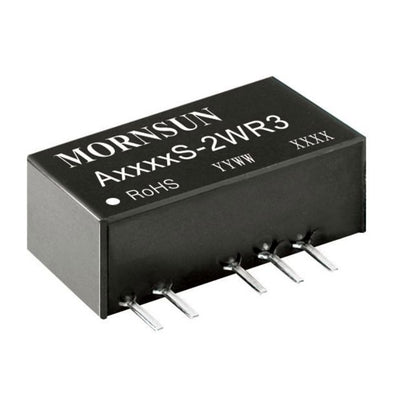 A0509S-2WR3 by Mornsun America, LLC - DC DC CONVERTER +/-9V 2W