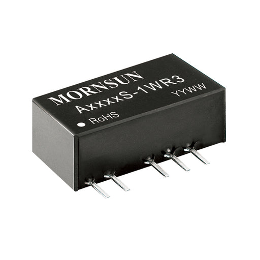 A0512S-1WR3 by Mornsun America, LLC - DC DC CONVERTER +/-12V 1W