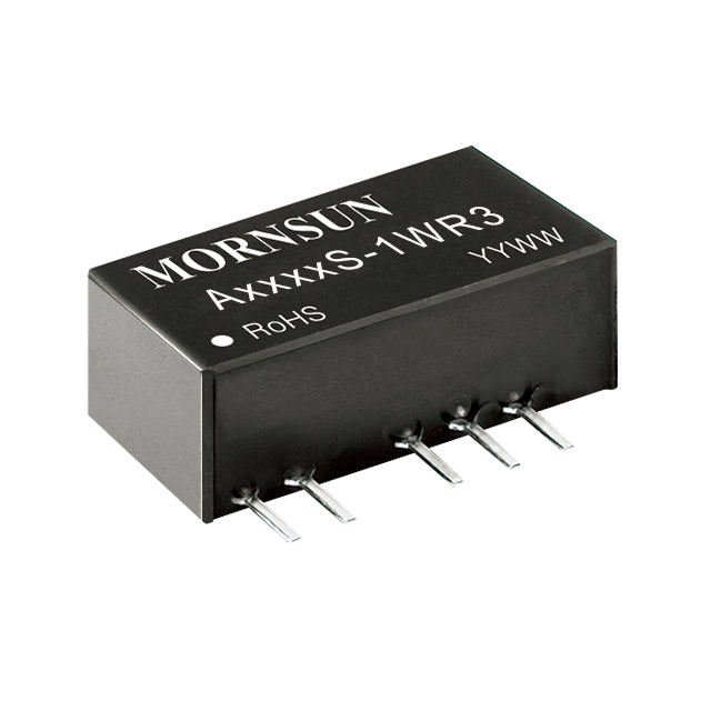 A0512S-1WR3 by Mornsun America, LLC - DC DC CONVERTER +/-12V 1W