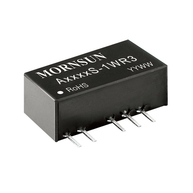 A0512S-1WR3 by Mornsun America, LLC - DC DC CONVERTER +/-12V 1W