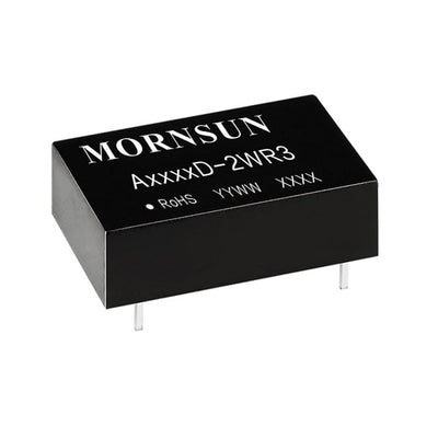 A0515D-2WR3 by Mornsun America, LLC - DC DC CONVERTER +/-15V 2W