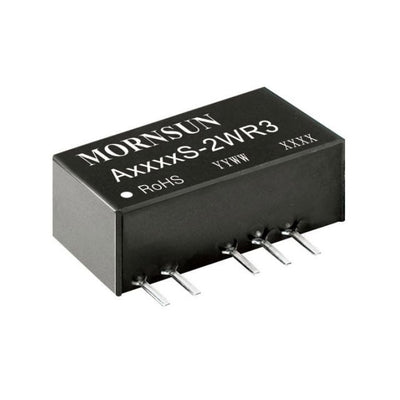 A0524S-2WR3 by Mornsun America, LLC - DC DC CONVERTER +/-24V 2W