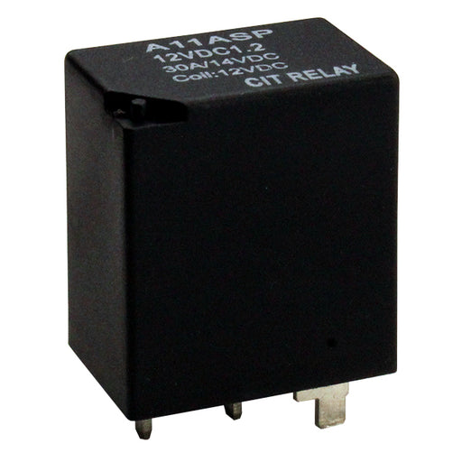 A11ASP12VDC1.2 by CIT Relay and Switch - RELAY AUTOMOTIVE SPST 30A 12V