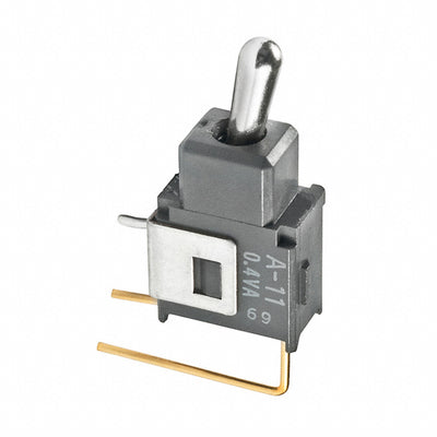 A11JV1 by NKK Switches - SWITCH TOGGLE SPST 0.4VA 28V