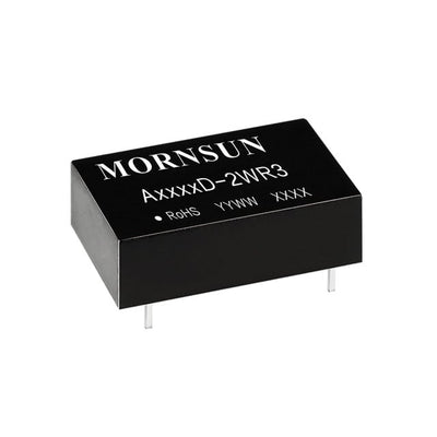 A1209D-2WR3 by Mornsun America, LLC - DC DC CONVERTER +/-9V 2W