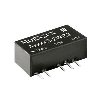 A1209S-2WR3 by Mornsun America, LLC - DC DC CONVERTER +/-9V 2W