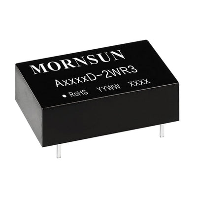 A1215D-2WR3 by Mornsun America, LLC - DC DC CONVERTER +/-15V 2W