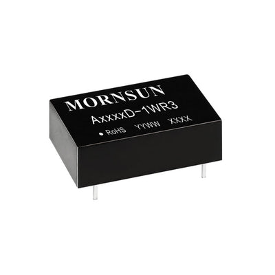 A1224D-1WR3 by Mornsun America, LLC - DC DC CONVERTER +/-24V 1W