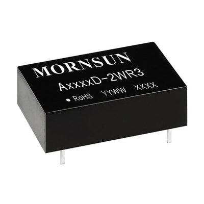 A1224D-2WR3 by Mornsun America, LLC - DC DC CONVERTER +/-24V 2W