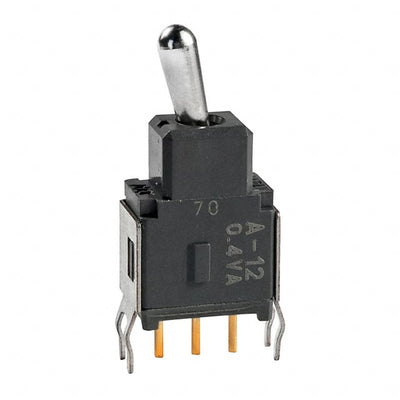A12JB by NKK Switches - SWITCH TOGGLE SPDT 0.4VA 28V