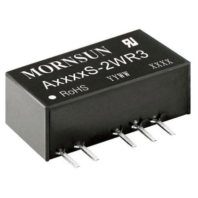 A1505S-2WR3 by Mornsun America, LLC - DC DC CONVERTER +/-5V 2W