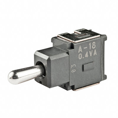 A18JH by NKK Switches - SWITCH TOGGLE SPDT 0.4VA 28V