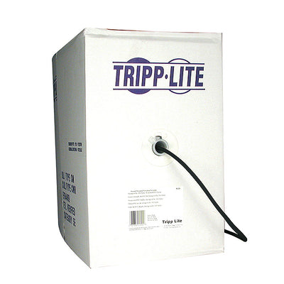 A224-01K-BK by Tripp Lite - RG6/U QUAD-SHIELD CMR-RATED COAX