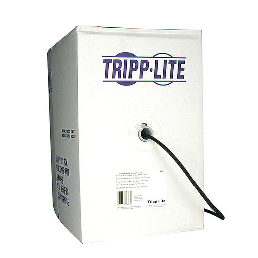 A224-01K-BK by Tripp Lite - RG6/U QUAD-SHIELD CMR-RATED COAX