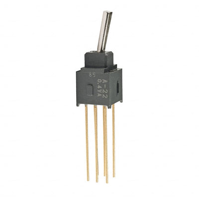 A22EW by NKK Switches - SWITCH TOGGLE DPDT 0.4VA 28V