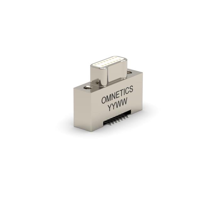 A28200-015 by Omnetics - CONNECTOR NANO-D PLUG 15POS SMD SLDR
