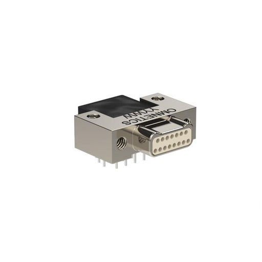 A28400-015 by Omnetics - NANO-D 15 PIN MALE R/A PCB