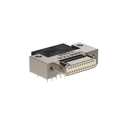 A28400-025 by Omnetics - NANO-D 25 PIN MALE R/A PCB