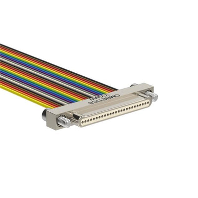 A54000-025 by Omnetics - NANO-D 25 PIN MALE 18"" WIRE LEAD