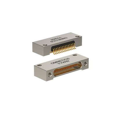 A55100-015 by Omnetics - NANO-D 15 SKT FEMALE R/A SMT