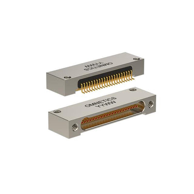 A55100-021 by Omnetics - NANO-D 21 SKT FEMALE R/A SMT
