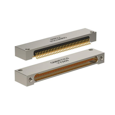 A55100-037 by Omnetics - NANO-D 37 SKT FEMALE R/A SMT