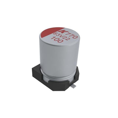 A770MS337M1VLAS022 by KEMET - ALUMIN CAP POLY SMD