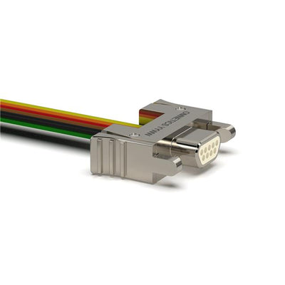 A98150-009 by Omnetics - MICR-D 9 PIN MALE LATCHING 18"" W