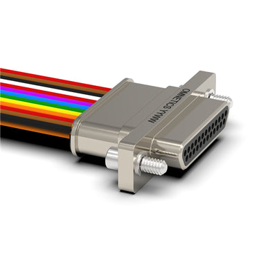 A98181-025 by Omnetics - CABLE ASSY MIC D-WIR 25P 457.2MM