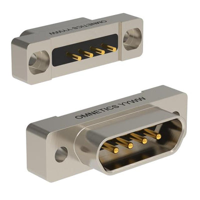 A99351-001 by Omnetics - 4-0 CONTACT RCPT HYBRID POWER MI