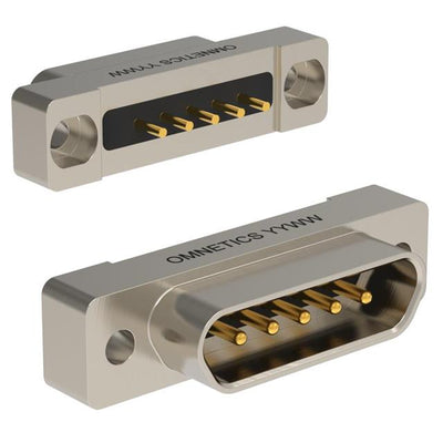 A99352-001 by Omnetics - 5-0 CONTACT RCPT HYBRID POWER MI