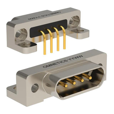 A99355-001 by Omnetics - 4-0 CONTACT RCPT HYBRID POWER MI