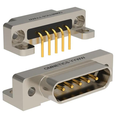 A99356-001 by Omnetics - 5-0 CONTACT RCPT HYBRID POWER MI