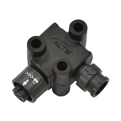 AB-AD-000505-0FM-LQ001 by Amphenol LTW - CONNECTOR ADAPTER 5P-5P F-M INLINE RA