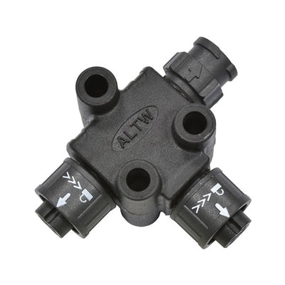 AB-AD-050505-FFM-TQ001 by Amphenol LTW - CONNECTOR T-ADPT 5P-5/5P M-F/F INLINE