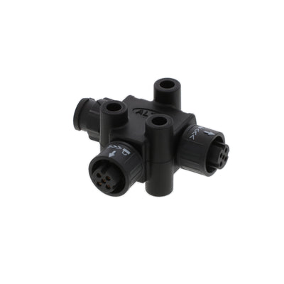 AB-AD-050505-FMF-TQ001 by Amphenol LTW - CONNECTOR T-ADPT 5P-5/5P M-F/F INLINE