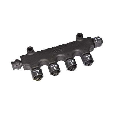 AB-AD-555555-FFFFMF-Q001 by Amphenol LTW - CONNECTOR T-ADAPTER 5P-5P M-F INLINE