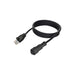 AB-AU08FL-UPBML-QHA05 by Amphenol LTW - CONNECTOR ADAPTER 8P-8P F-M INLINE