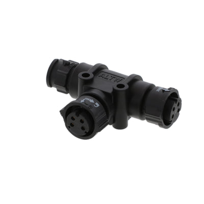AB-CB-040404-FMF-TQ001 by Amphenol LTW - CONNECTOR T-ADAPTER 4P-4/4P F-F/M/M