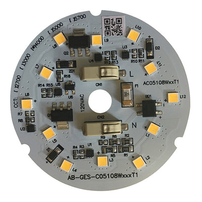 AB-GES-C05108W503T1 by American Bright Optoelectronics Corporation - LED ENG AB-GES COOL WH RND 5000K
