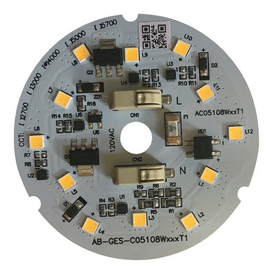 AB-GES-C05108W303T1 by American Bright Optoelectronics Corporation - LED ENG AB-GES WM WHT RND 3000K