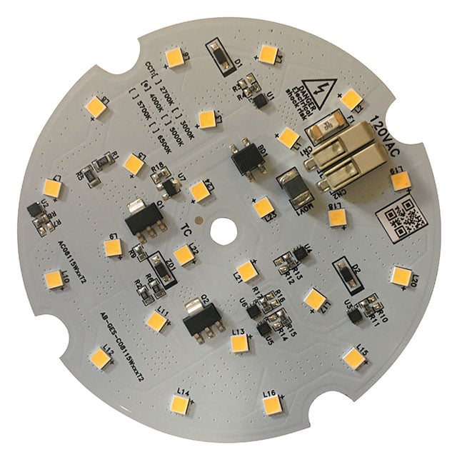 AB-GES-C08115W503T2 by American Bright Optoelectronics Corporation - LED ENG AB-GES COOL WH RND 5000K