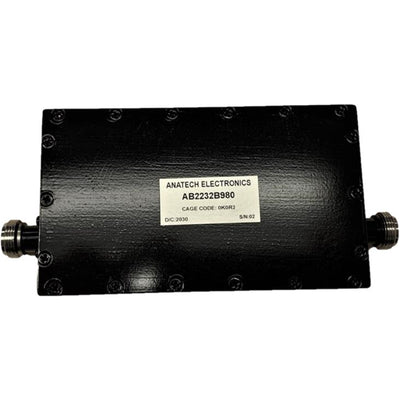 AB2232B980 by Anatech Electronics Inc. - 2232 MHZ WIFI CAVITY BAND PASS F